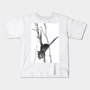 Owl In Flight Kids T-Shirt